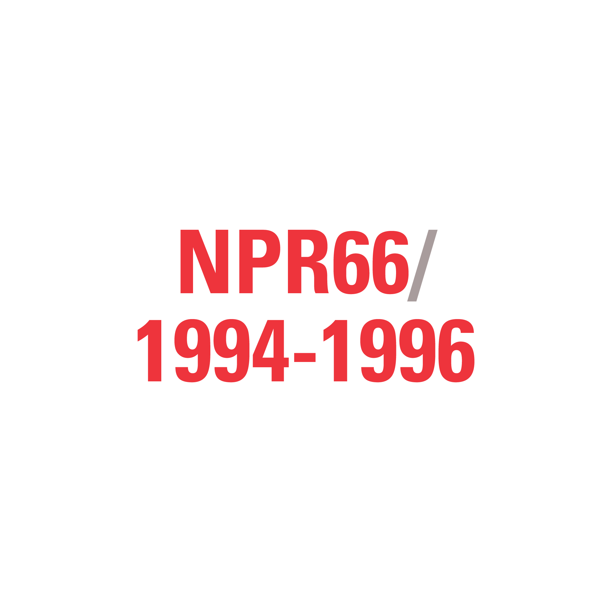 NPR66 1994-1996